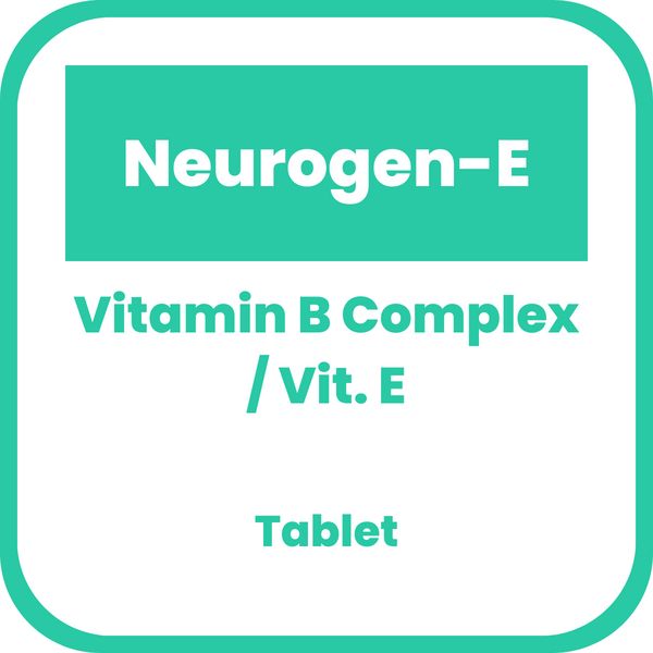NEUROGENE Vitamin B Complex / Vitamin E 300mg / 100mg / 1mg / 100IU